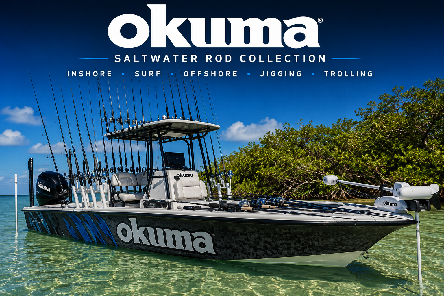 OKUMA Saltwater Fishing Rods
