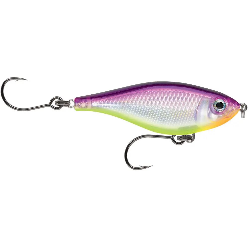 Rapala X-Rap&reg; Twitchin&rsquo; Mullet 3-1/8" Purple Chartreuse by Rapala