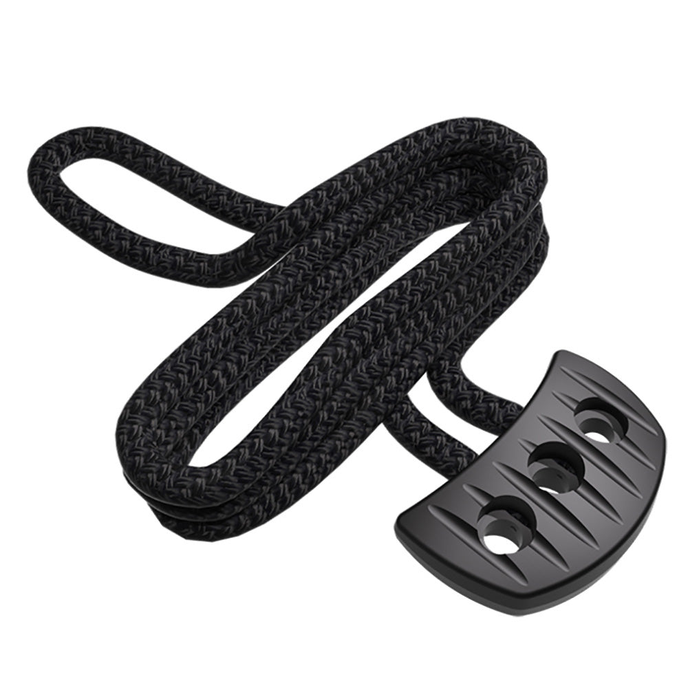 Snubber PULL wRope  Black S51390