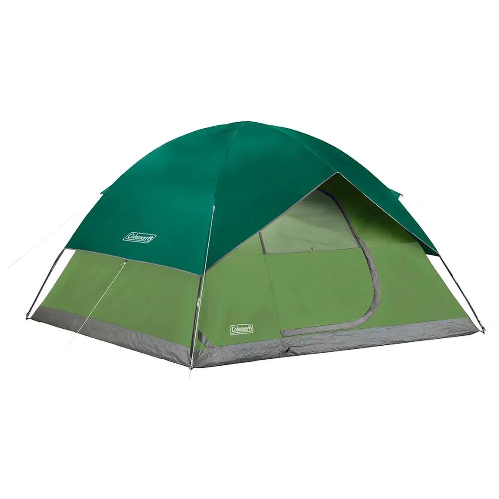 Coleman Sundome 6-Person Camping Tent - Spruce Green by Coleman