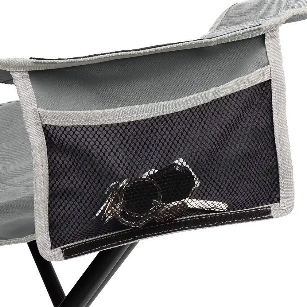 Coleman Big & Tall Quad Camping Chair - Grey by Coleman
