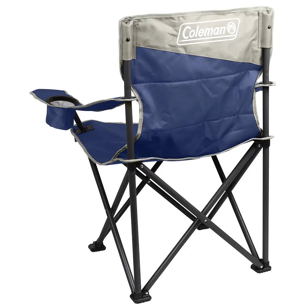 Coleman Big & Tall Quad Camping Chair - Skyfall Blue by Coleman