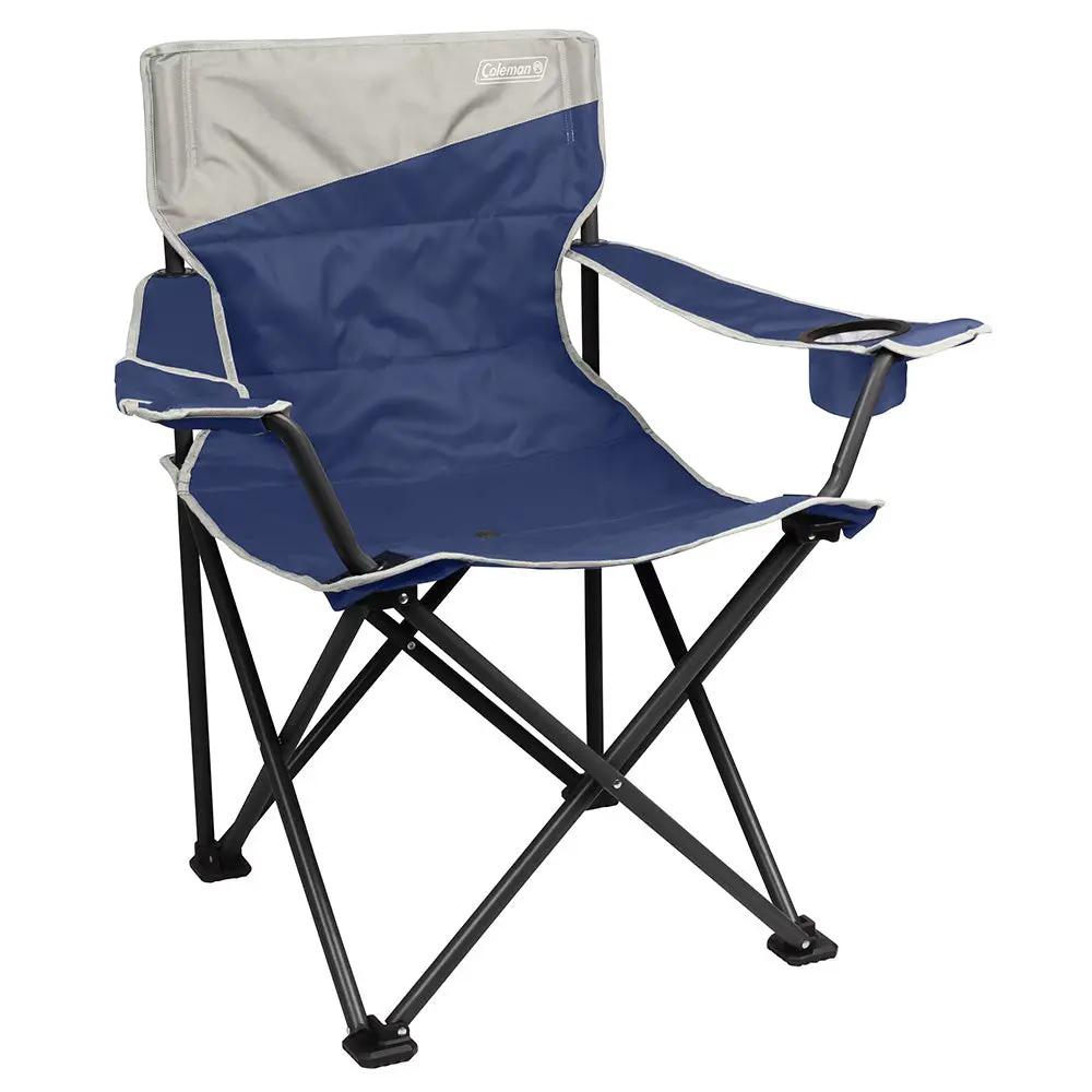 Coleman Big & Tall Quad Camping Chair - Skyfall Blue by Coleman