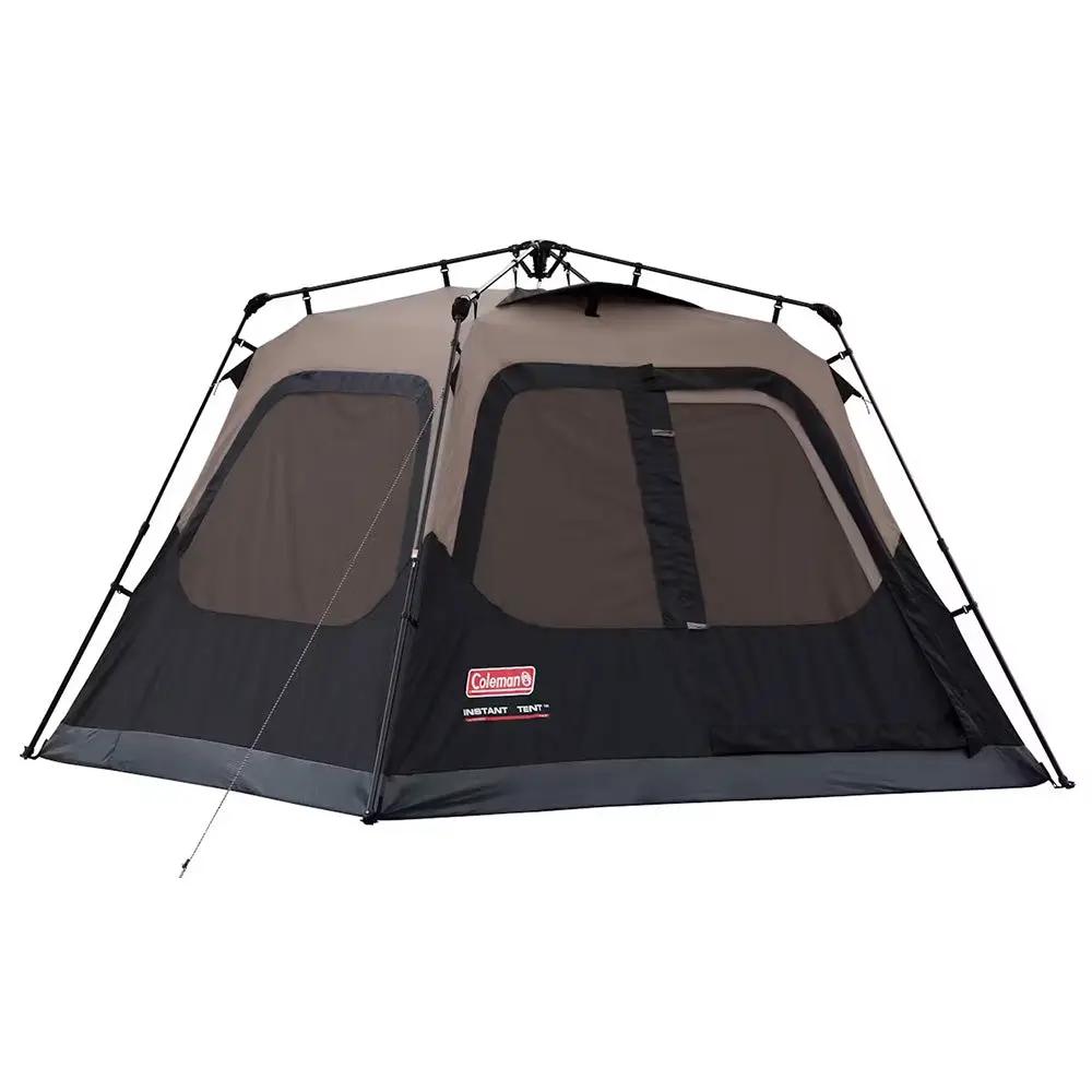 Coleman 4-Person Cabin Camping Tent w/Instant Setup - Black by Coleman