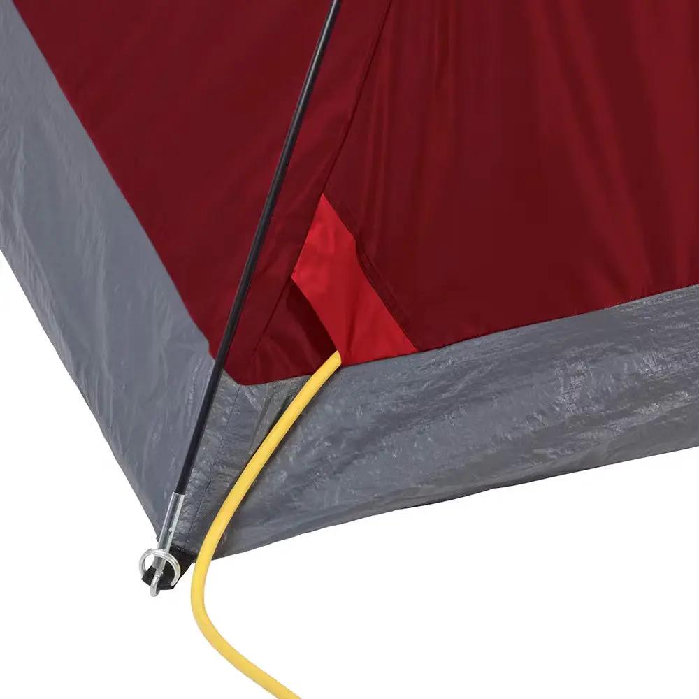 Coleman 4-Person Flatwoods II™ Lightweight Dome Camping Tent - Red by Coleman
