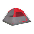 Coleman 6-Person Flatwoods II™ Lightweight Dome Camping Tent - Red by Coleman