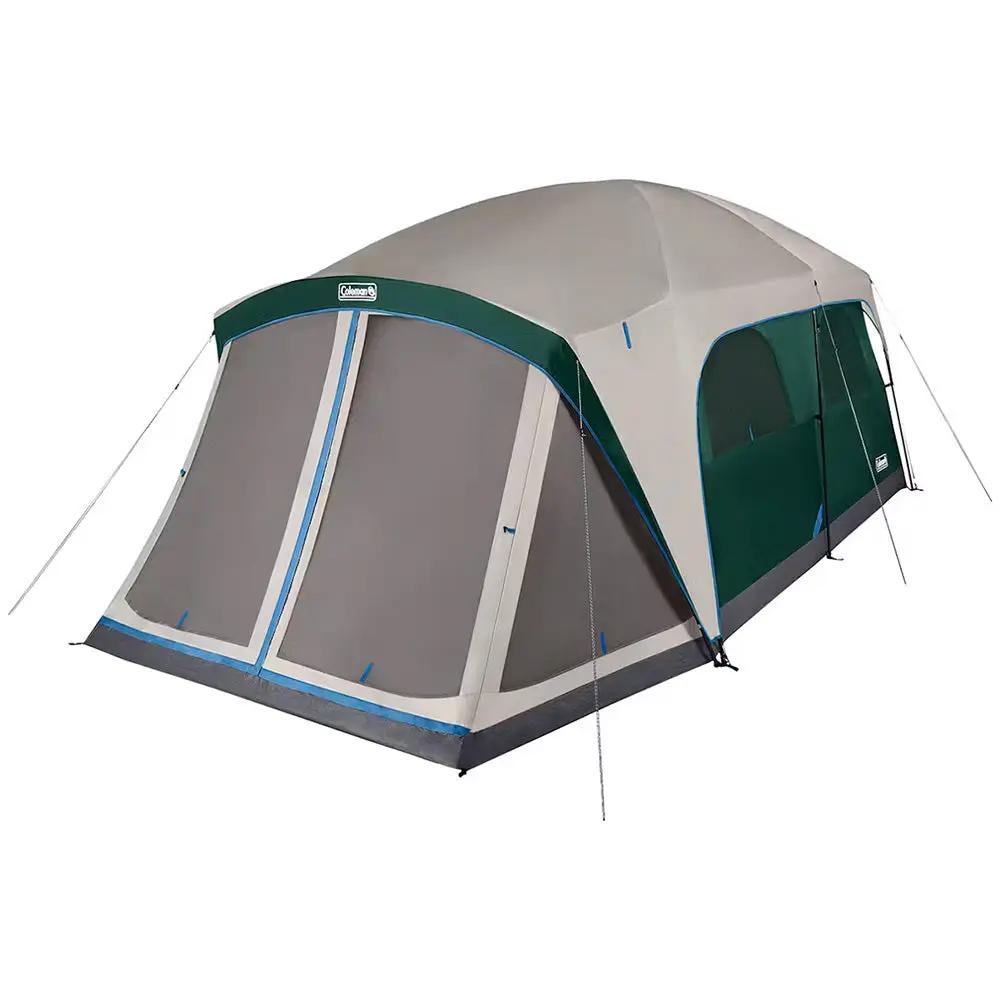 Coleman 12-Person Skydome™ Camping Tent w/Screen Room - Evergreen by Coleman