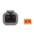 Bluewater 4 Position DTP Male Connector wWedge Lock DTP044P