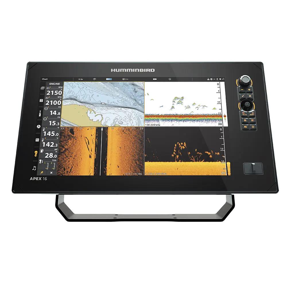 Humminbird APEX&reg; 16 VX MSI+ Chartplotter/Fishfinder w/Transom Mount Transducer by Humminbird