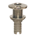 GROCO Stainless Steel Hose Barb ThruHull Fitting  118 HTH1125S