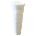 Tigress 10 Flared Vinyl Replacement Insert Liner  White 881525