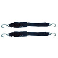 Rod Saver Stainless Steel Quick Release Transom TieDown  2 x 3  Pair SSQRTD3