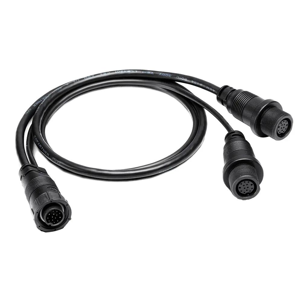 Humminbird 14 M ID SIDB Y - SOLIX&reg;/APEX&reg; Side Imaging &amp; 2D Splitter Cable by Humminbird
