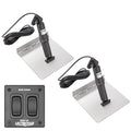 Lectrotab XKA Stainless Steel Trim Tab Kit wRocker Switch  9 x 18 XKAF9X18