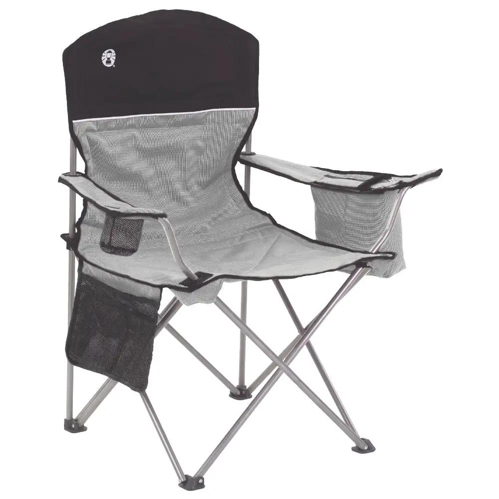 Coleman Cooler Quad Chair - Grey & Black by Coleman