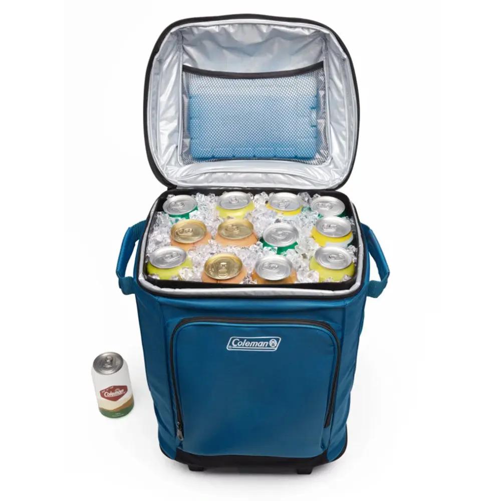Coleman CHILLER™ 42-Can Soft-Sided Portable Cooler w/Wheels - Deep Ocean by Coleman