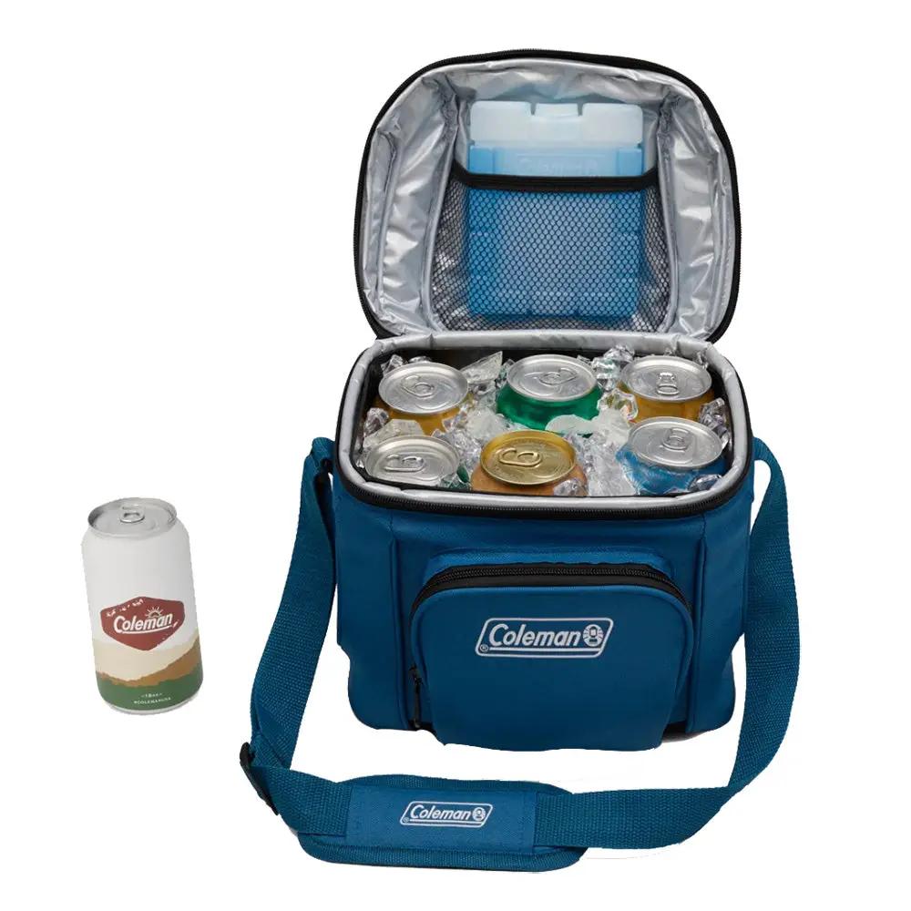 Coleman CHILLER™ 9-Can Soft-Sided Portable Cooler - Deep Ocean by Coleman
