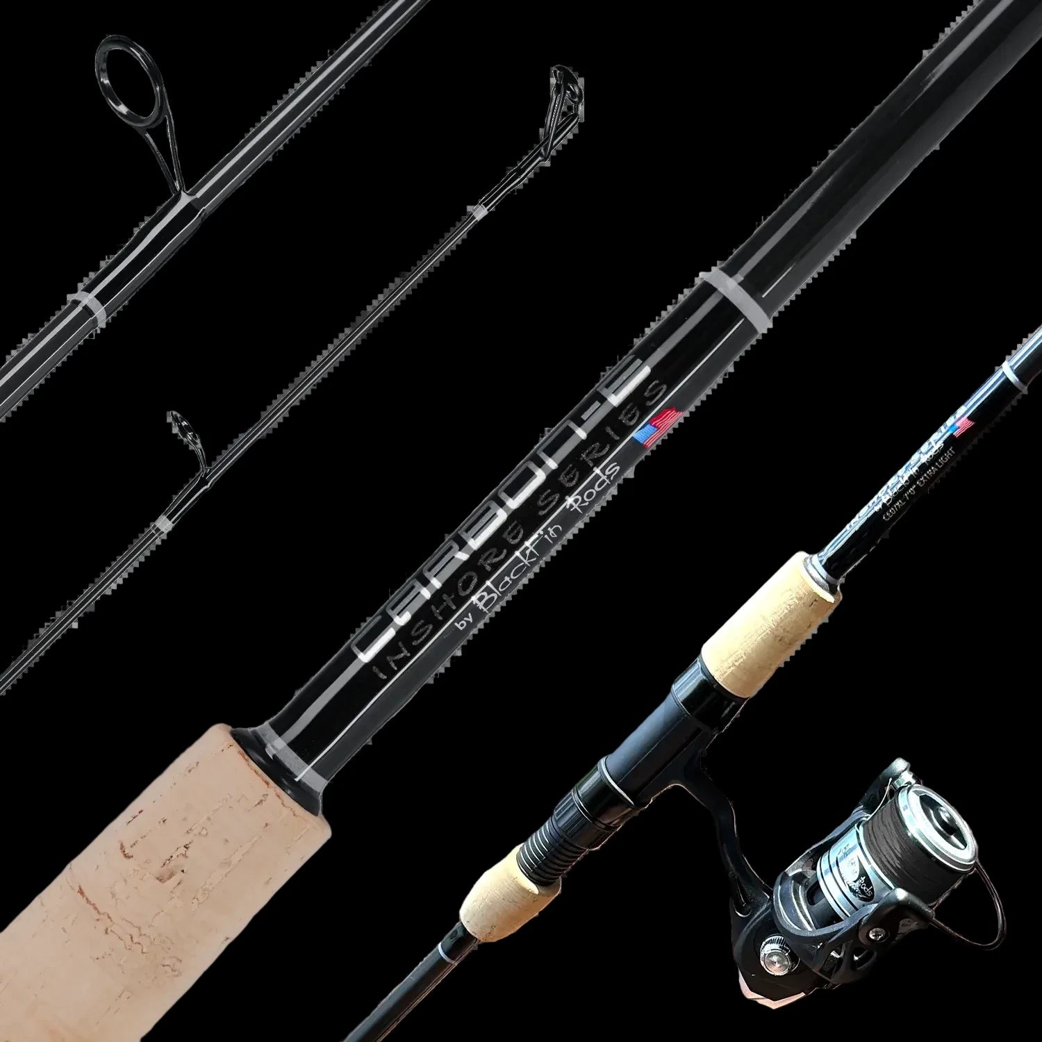 Blackfin Rods Carbon Elite Inshore Rod | Sea & Tech Outfitters Florida, LLC | Blackfin Fishing Rods