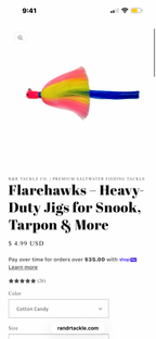 R&R Flarehawk Jigs