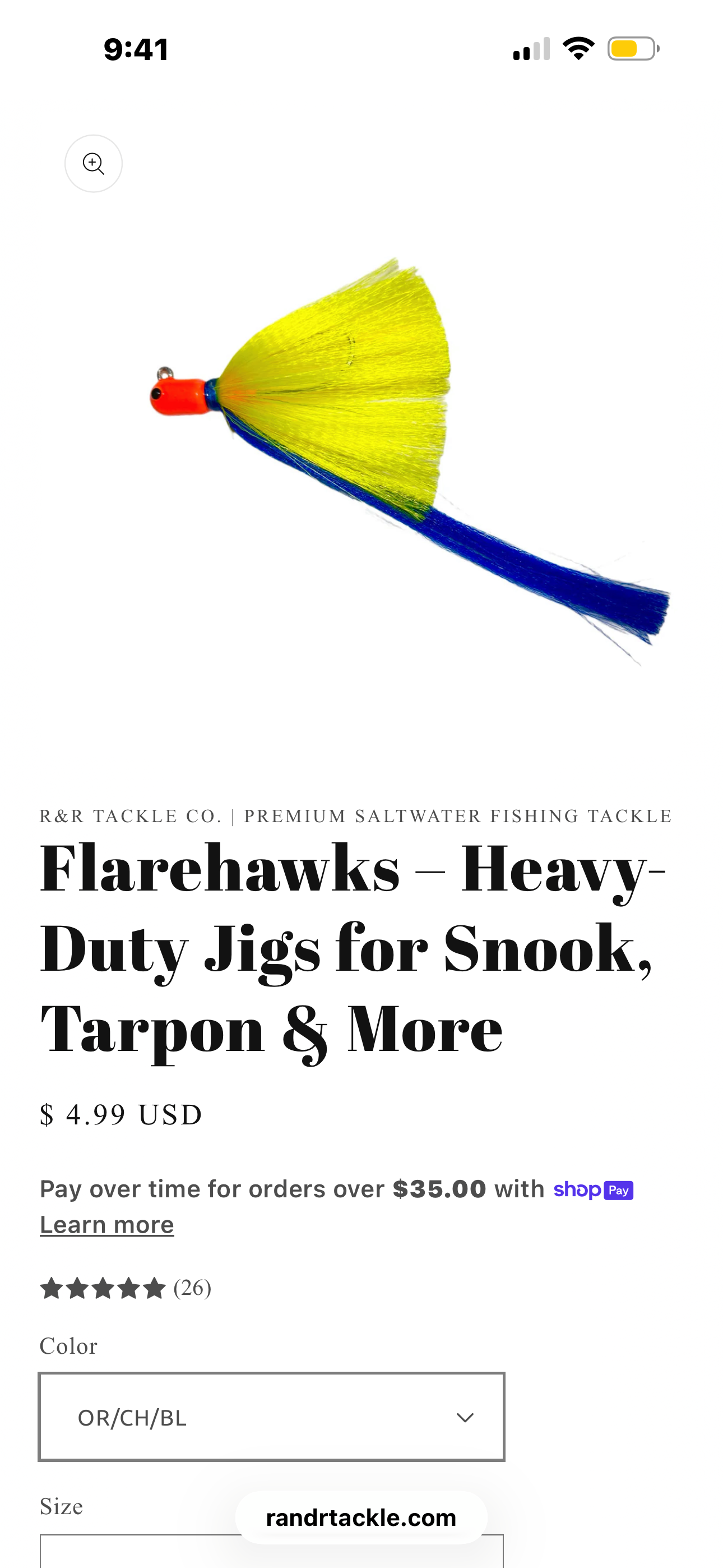 R&R Flarehawk Jigs