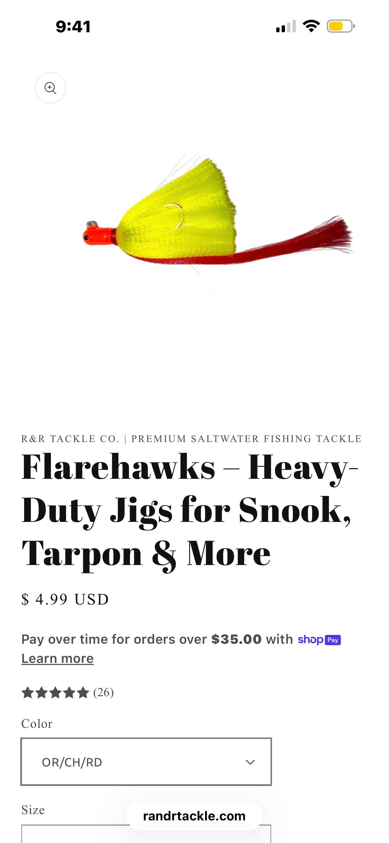R&R Flarehawk Jigs