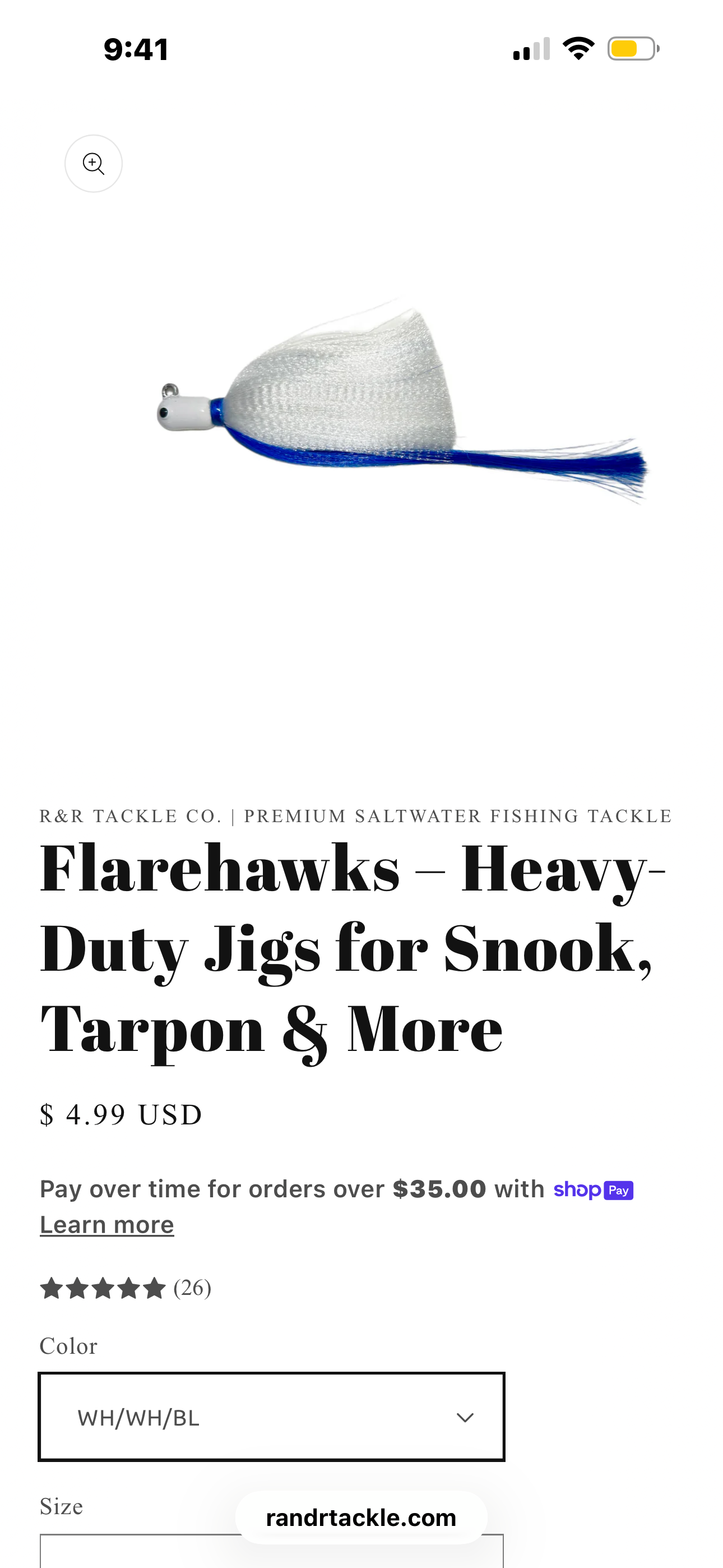 R&R Flarehawk Jigs