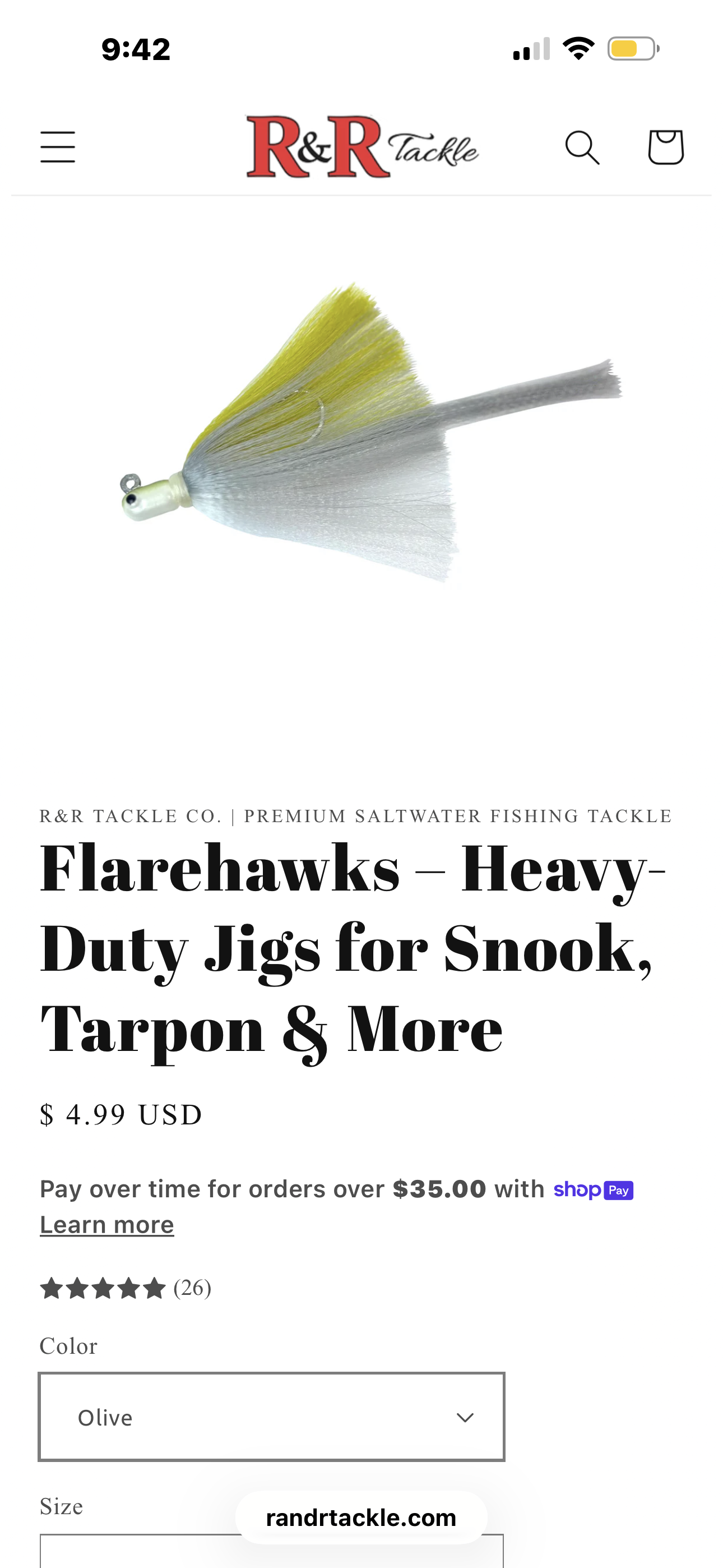 R&R Flarehawk Jigs