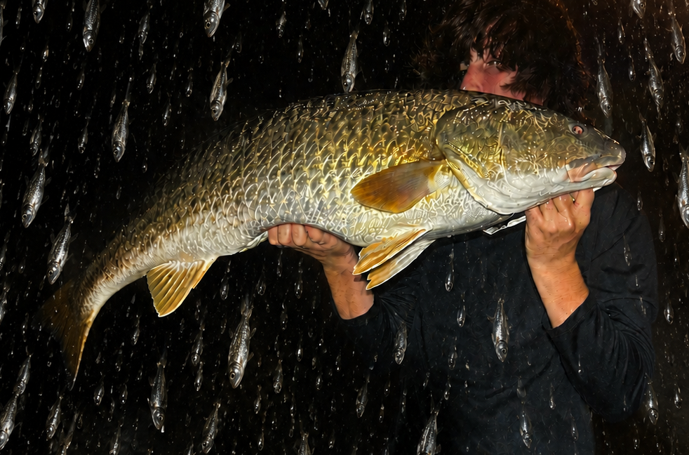 “RAGIN‘ REDFISH” tournament flyer