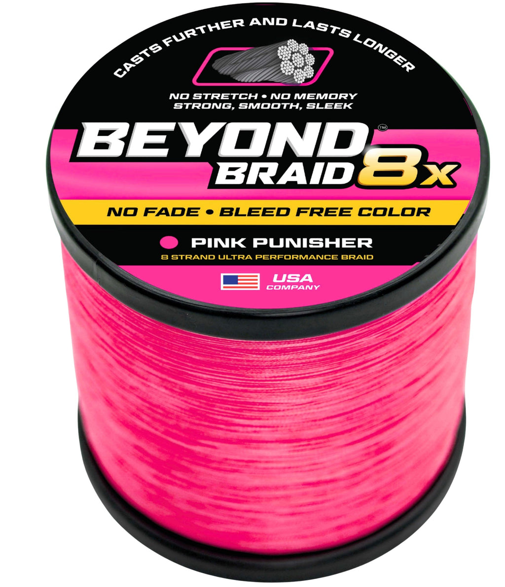 Pink Punisher 8X No Fade - Ultra Performance 8 Strand
