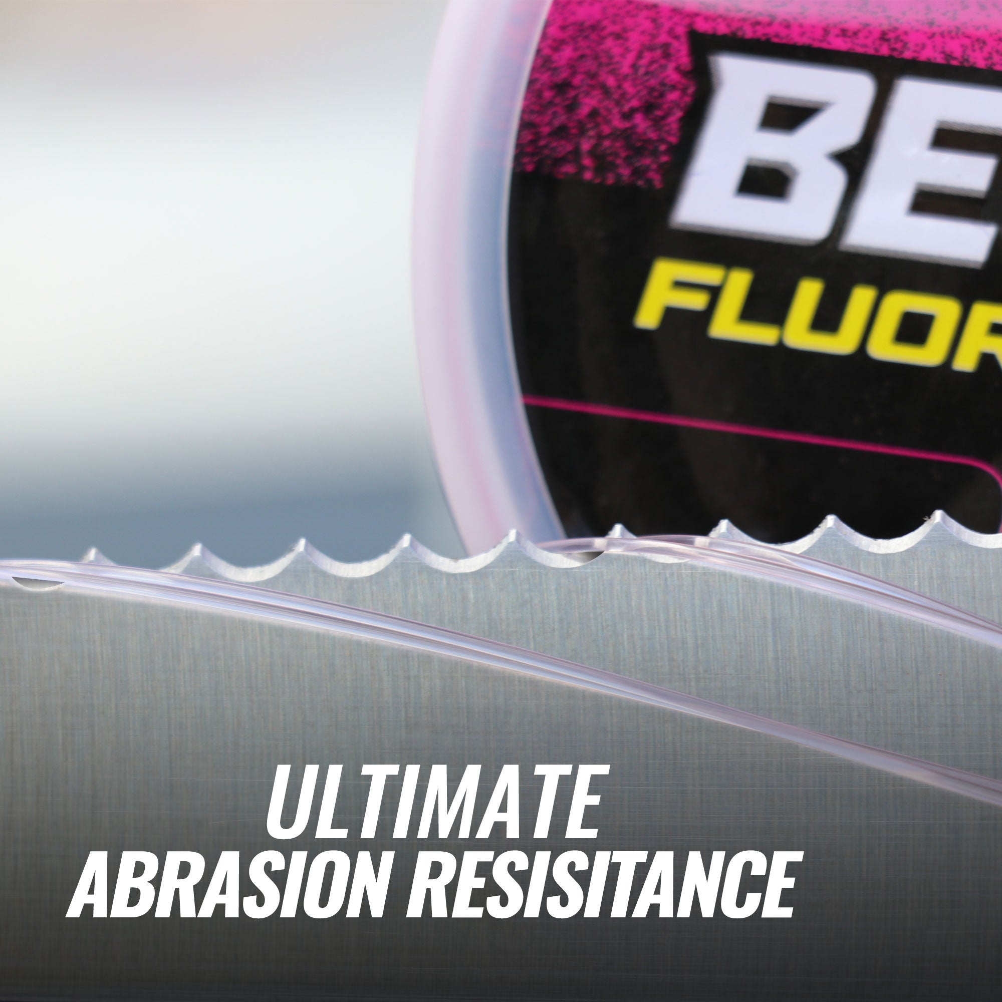 Beyond Fluorocarbon Leader Material 50YD - Pink