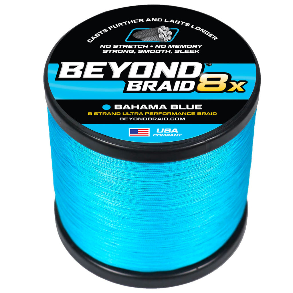 Bahama Blue 8X- No Fade- Ultra Performance 8 Strand