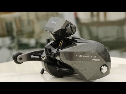 Okuma Convector Low-ProMle Line Counter Reel